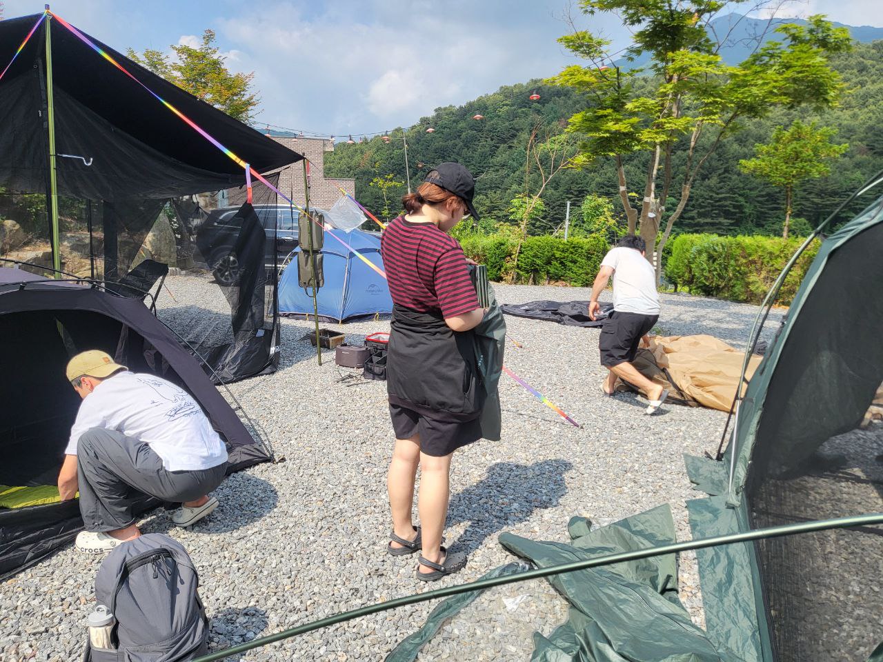 자립준비청년들과 캠핑을 다녀왔습니다